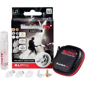 Alpine Hearing Protection MusicSafe Pro Earplugs (Transparent) - 1 of 1