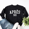 Simply Sage Market Women's Graphic Sweatshirt Apres Ski University - 3 of 3