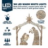 JOIEDOMI Christmas Nativity Scene Yard Light Outdoor Garden Holiday Décor, Christmas Event Decoration, Christmas Eve Night - 3 of 4