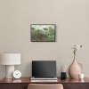 Art Remedy Monet - Garden with Dahlias Impresionism Landscape Wall Art Framed - 2 of 4