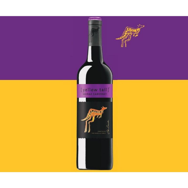Yellow Tail Shiraz/Cabernet Red Blend Wine - 1.5L Bottle, 4 of 5