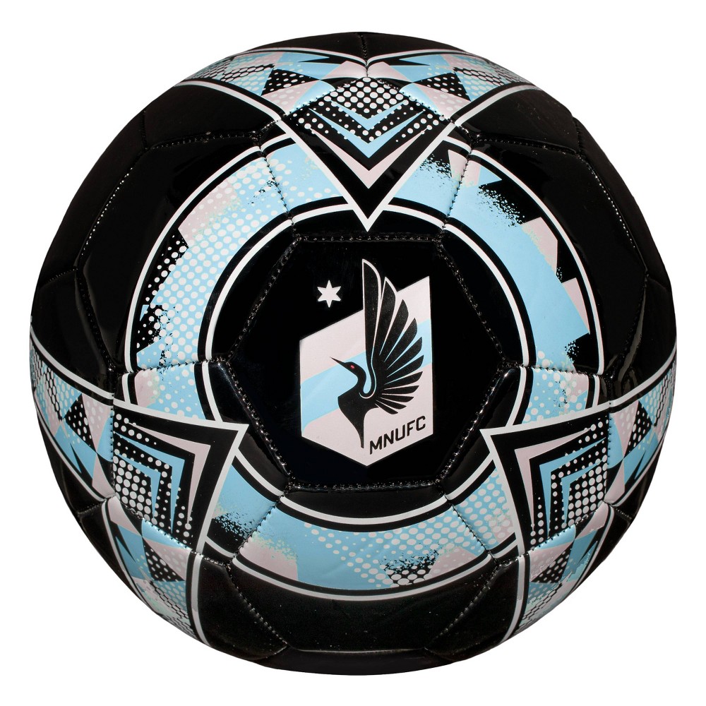 MLS Minnesota United Size 5 Soccer Ball: Rubber Bladder,
