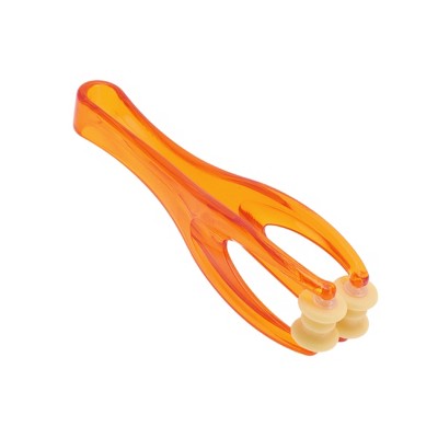 Unique Bargains Portable Finger Hand Massager Amber 1 Pc