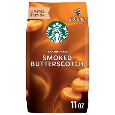Starbucks Smoked Butterscotch Medium Roast Ground Coffee - 11oz