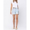 Women's High Waist Bleach Cut Off Shorts - Judy Blue - 4 of 4