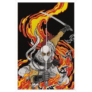 Trends International G.I. Joe - Storm Shadow Framed Wall Poster Prints - 1 of 4