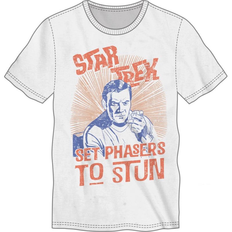 Star Trek Captain Kirk T-Shirt, 1 of 3