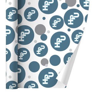 Hawaii Pacific University Secondary Logo Gift Wrap Wrapping Paper Roll 30x72 - 1 of 4