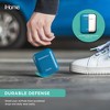 iHome AirPods Case Cover for AirPods Gen 1 & 2, Soft Touch Silicone, Shock Resistant, Easy Installation, Aqua - 3 of 4