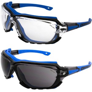 2 Pairs of Birdz Eyewear Gasket Safety Glasses - 1 of 4