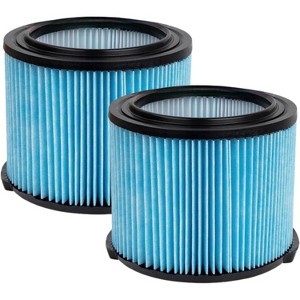 Nispira VF3500 Vacuum Filter Replacement Compatible with Ridgid Wet/Dry Vac 3-Layer Filters WD4050 WD4070 WD4522, 2 Packs - 1 of 4