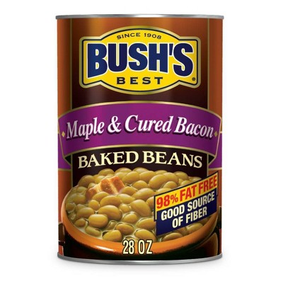 Bush's Maple Cured Bacon Baked Beans - 28oz