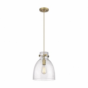 Newton Bell - 1 Light Pendant In Industrial Style-12.5 Inches Tall and 10 Inches Wide - 1 of 1
