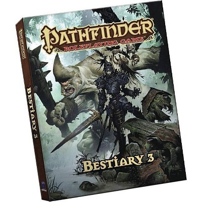 Pathfinder Roleplaying Game: Bestiary 3 Pocket Edition - by  Paizo Publishing (Paperback)