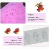Aoibox 5PCS Leaf Silicone Molds for Baking, Fondant, Tuile, Hollow 3D Coral Branch Leaf Cake Moulds, Polymer Clay Mold for Resin, Sugar Craft, Dessert - 4 of 4
