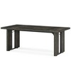 Resenkos Computer Desk, Office Desk, Study Desk,Simple Executive Desk, 70.9" Computer Desk Meeting Table for Home Office,Dark Grey Gray - 3 of 3