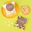 Big Dot of Happiness Mocha Brown Simple Script Thank You Stickers and Clear Cookie Bags, Cellophane Treat Bags 4.25x7 Inches - 25 Count - 2 of 4