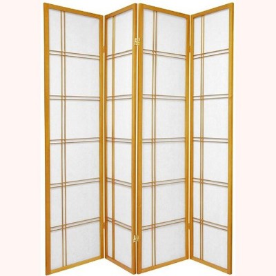 4 Panels Room Privacy Screen Divider Shoji Style Natural Beige Finish   GUEST B3a819e2 E47d 4209 A8d4 5a377008ec57