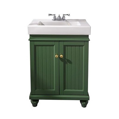 Legion Furniture 24 Inches Vogue Green Sink Vanity
