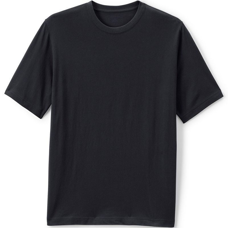 Lands' End School Uniform Men's Short Sleeve Essential T-shirt, 1 of 3