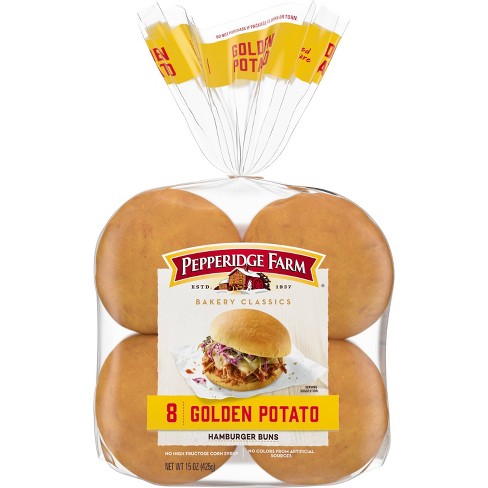 Pepperidge Farm Baker Classics Golden Potato Hamburger Buns - 15oz/8ct - image 1 of 4