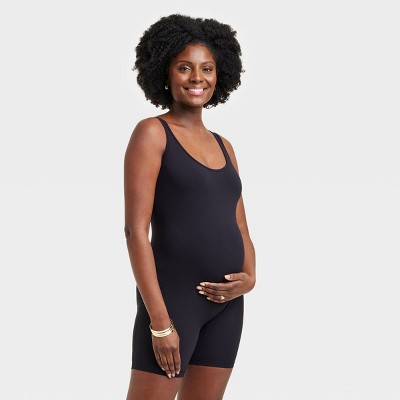 Sleeveless Long Unitard Maternity Jumpsuit - Isabel Maternity By Ingrid &  Isabel™ Brown S : Target