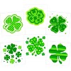 4E's Novelty 72 Pack Shamrock Tattoos Pre-Cut St. Patrick's Day Party Favors for Kids Bulk Gifts Accessories - 2 of 4