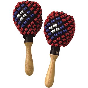 Tycoon Percussion Black Beaded Maracas - 1 of 1