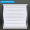 Unique Bargains Mesh Debris Blocking Hair Dust Debris Floor Wall Magnetic Vent Covers 4 Pcs - 4 of 4