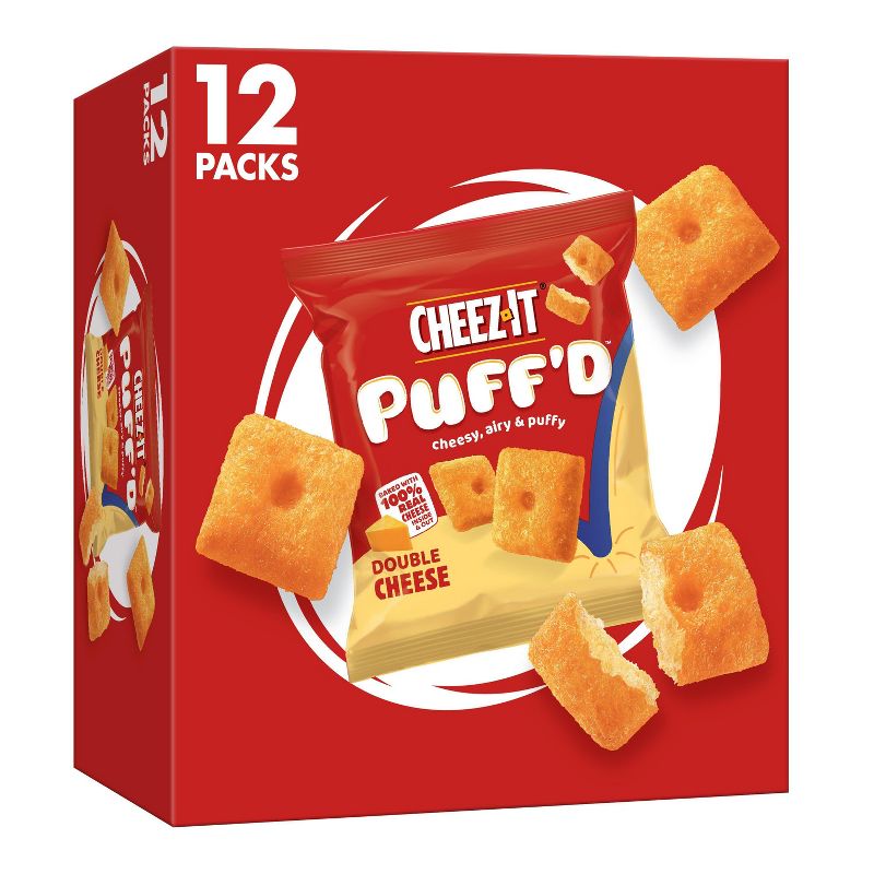 Cheez-It Puff&#39;d Double Cheese - 8.4oz/12ct, 1 of 9