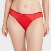 Women's Invisible Edge Bikini Underwear with Mesh - Auden™ - image 4 of 4