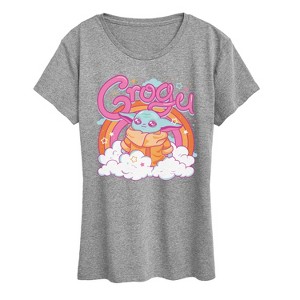 Women's - The Mandalorian - Grogu Kawaii Short Sleeve Graphic T-Shirt - 1 of 4