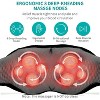Nekteck Shiatsu Neck & Back Massager - Heat, Deep Kneading - Home, Office, Car - Yellow - 2 of 4