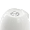 Meritage 6 Piece 16 Ounce Round Bone China Latte Mug Set in White - 4 of 4