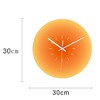 Modern Sunset Wall Clock Silent Non-ticking Battery Operated Decorative Wall Clock For Living Room Decoration - 4 of 4