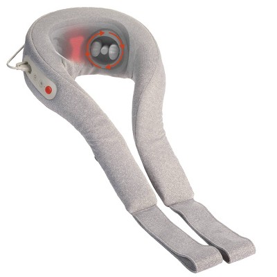 Sharper Image Realtouch Shiatsu Electric Neck Massager: Fabric, Electric Therapy, 6 Pieces