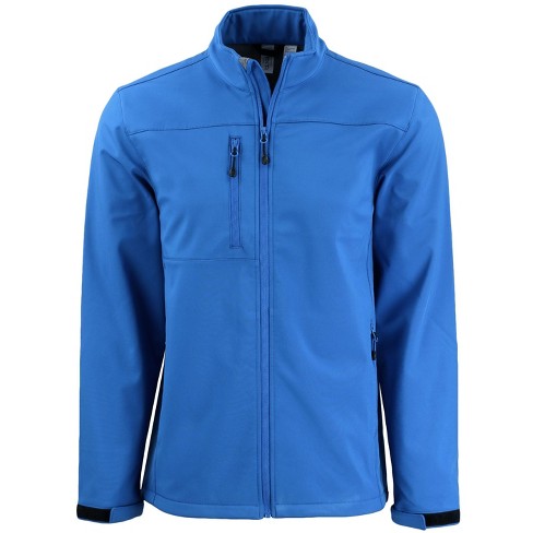Clique Tempest Eco Waterproof Full Zip Mens Softshell Jacket - Royal ...