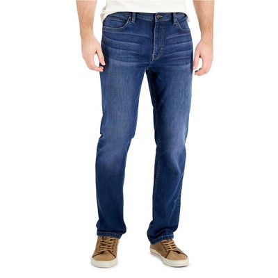 Alfani Mens Faded Denim Straight Leg Jeans
