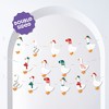 Big Dot of Happiness Christmas Silly Goose Garland Banner, Winter Holiday Party Decorations Backdrop, 30 Feet of Cord, 15 Paper Shapes Double-Sided - 2 of 4