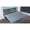 EX-ACCESS TRANSITIONS Portable Self Supporting Aluminum Modular Entry Threshold Ramp Ideal for Doorways and Raised Landings - 4 of 4