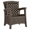 Suncast club best sale chair with storage