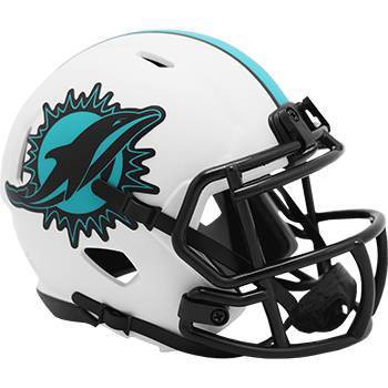 NFL Miami Dolphins Lunar Eclipse Mini Helmet