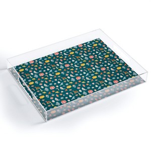 Tasiania Christmas vintage toys Acrylic Tray -Deny Designs - 1 of 4