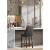 Maven Lane Vienna High Back Vegan Leather Counter Height Bar Stool - 2 of 4