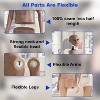 FDW Male/Female Mannequin Height Adjustable Mannequin Torso Dress Form Sewing Manikin with Stable Metal Base Mannequin Clothing Form - 4 of 4