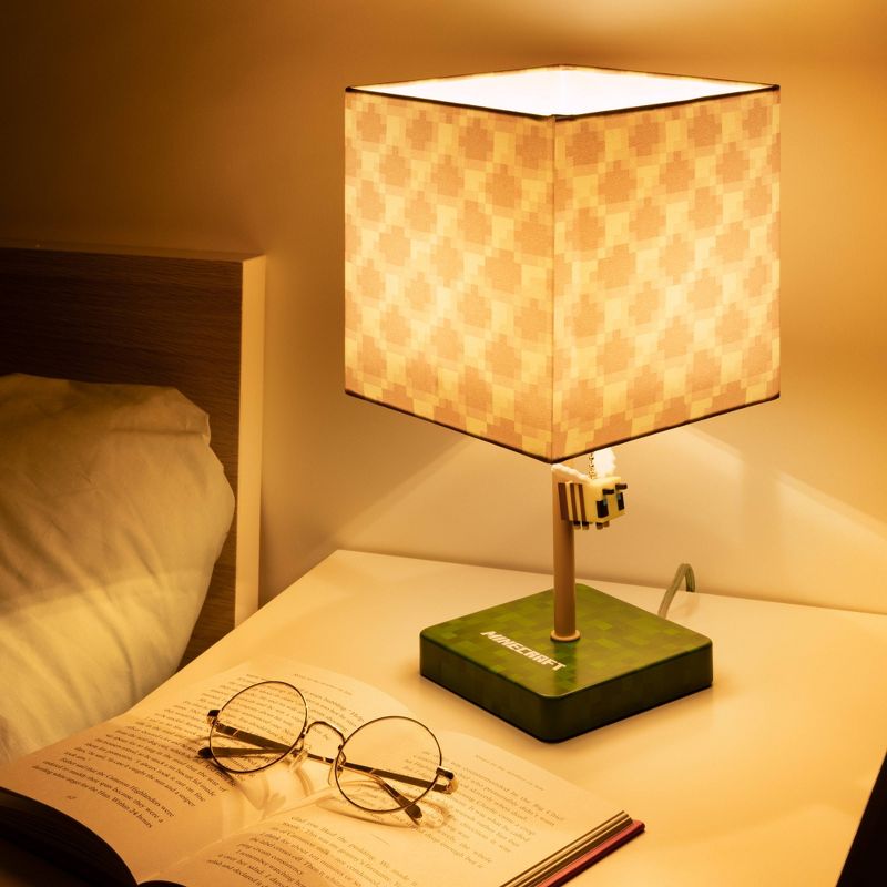 Minecraft Honeycomb Bee Table Lamp, 3 of 9