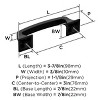 Amerock Ville Cabinet or Drawer Pull - 3 of 4