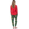 Dr. Seuss How the Grinch Stole Christmas Lights Matching Family Pajama Set - 3 of 4