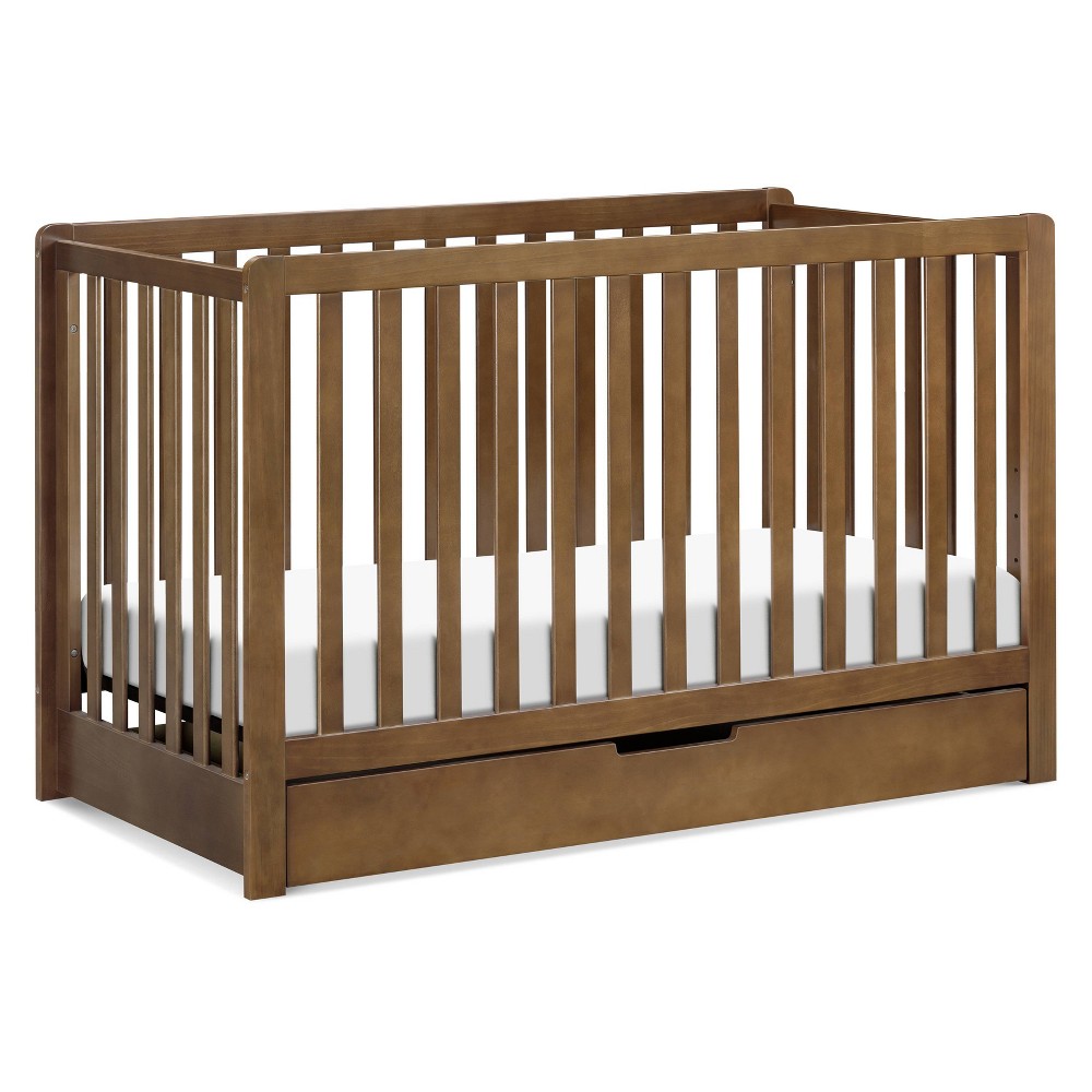Photos - Cot Carter's by DaVinci Colby 4-in-1 Convertible Crib with Trundle Drawer - Wa