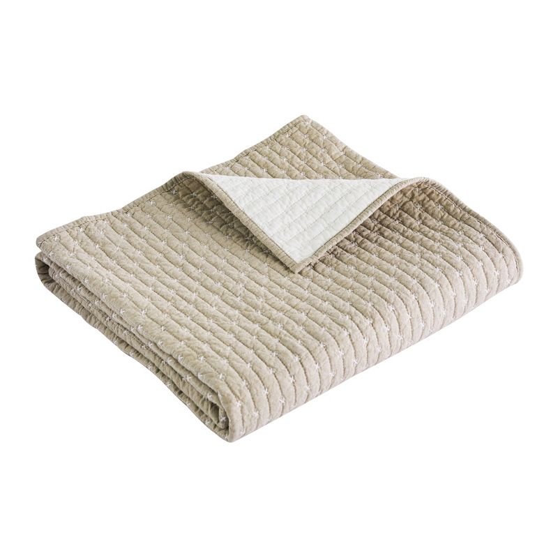 Cross Stitch Quilted Throw - Levtex Home, 4 of 5
